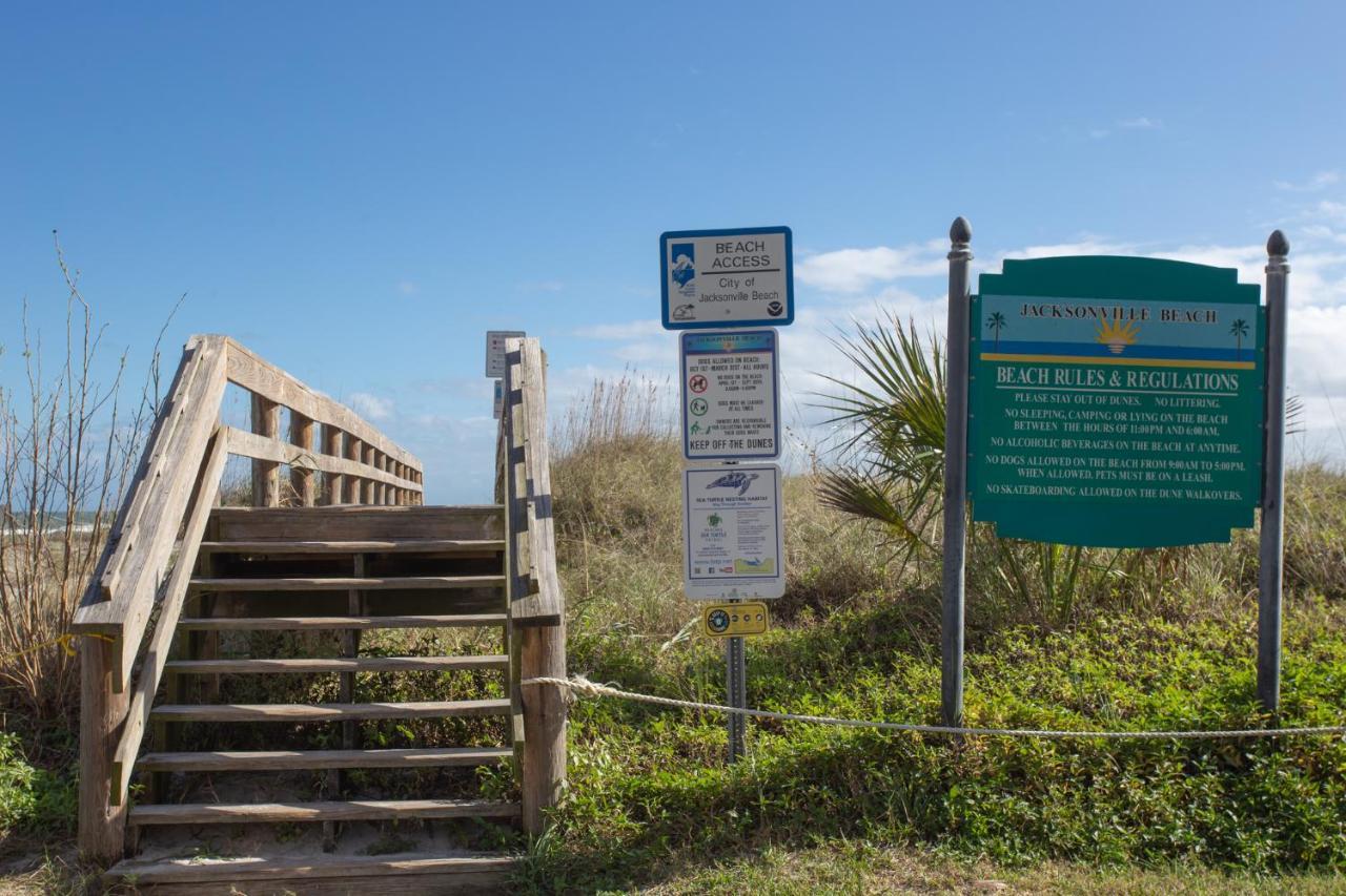 Cozy Studio - Blocks From The Ocean! Jacksonville Beach Exteriör bild